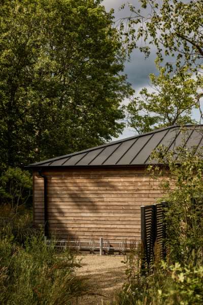 Residential facility with a special focus on sustainability featuring steel profile roofs, Kirke Værløsevej 52, 3500 Værløse, Denmark
